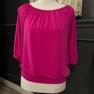 Size small magenta blouse from Express